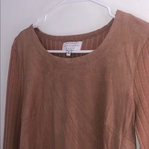Beige Kendall + Kylie Top